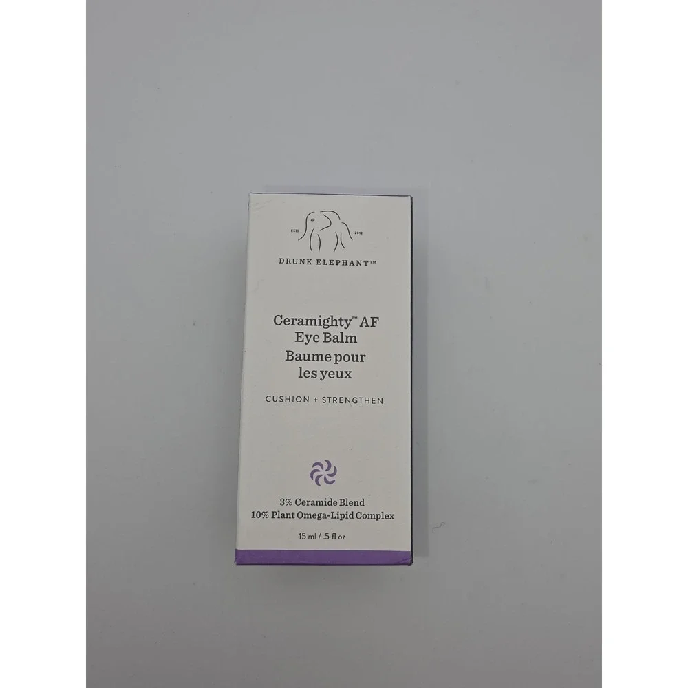 NEW Drunk Elephant Ceramighty AF Eye Balm .5 oz 15ml,NIB $62 value
